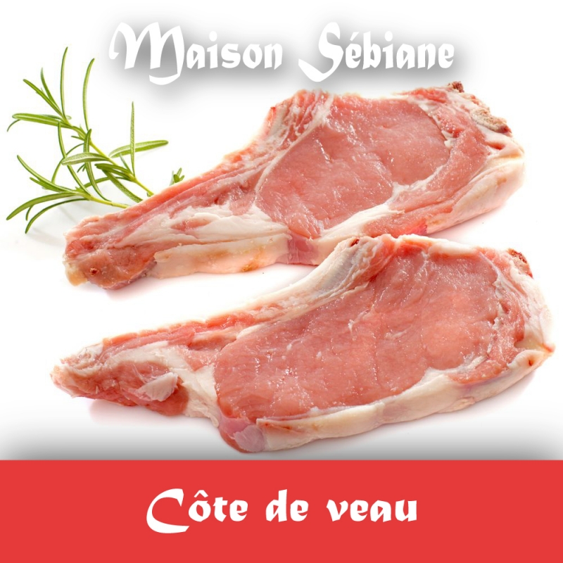 Boucherie Sebiane - Côte de veau (prix/kg : 19,90€)