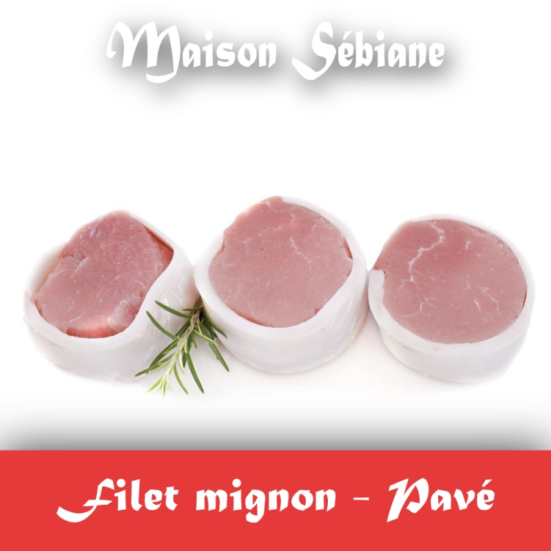 Boucherie Sebiane - Filet mignon - Rôti (prix/kg : 26,90€)