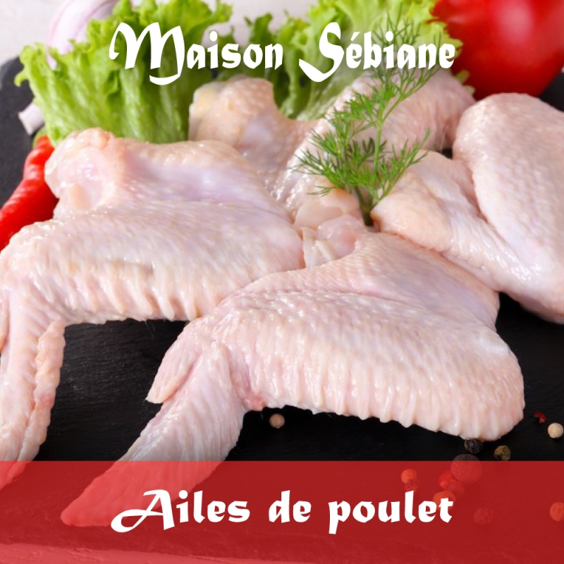 Boucherie Sebiane - Aile de poulet (prix/kg : 3,90€)